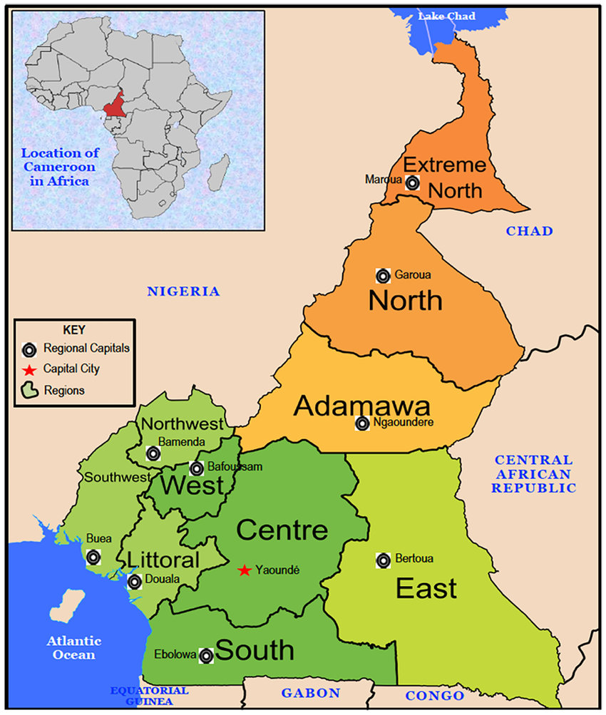 The 10 Regions of Cameroon