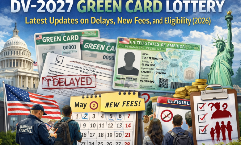 DV-2027 Green Card Lottery Latest Updates on Delays, New Fees, and Eligibility (2026)